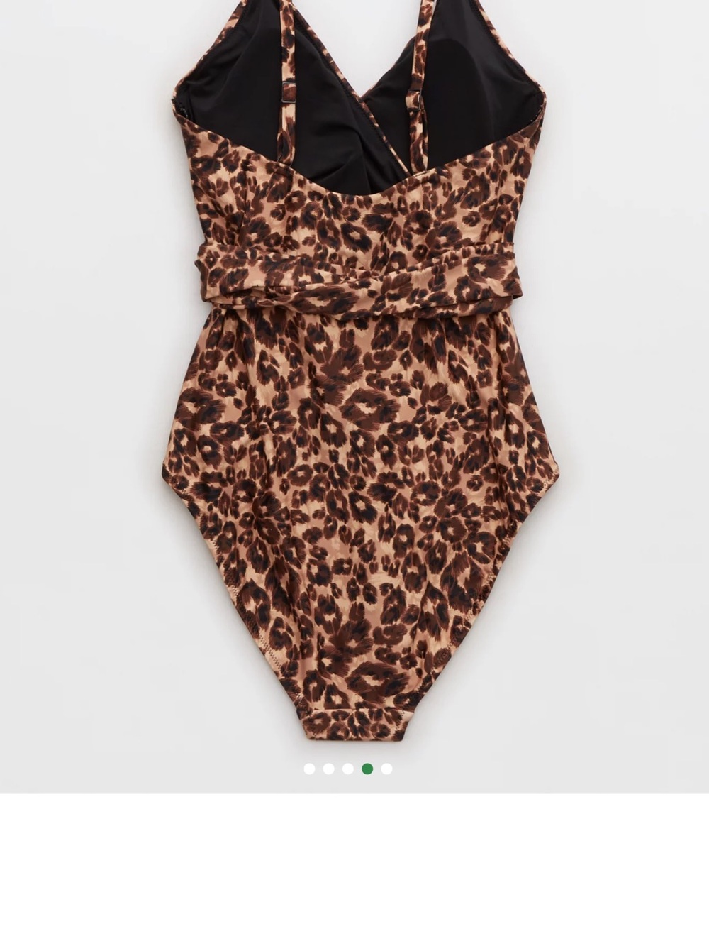BNWT Aerie Leopard Print One-Piece Swimsuit - Picture 2 of 6